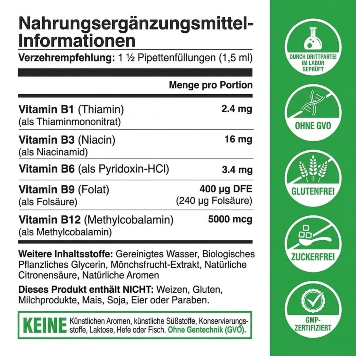 5-in-1 - Vitamin B Complex